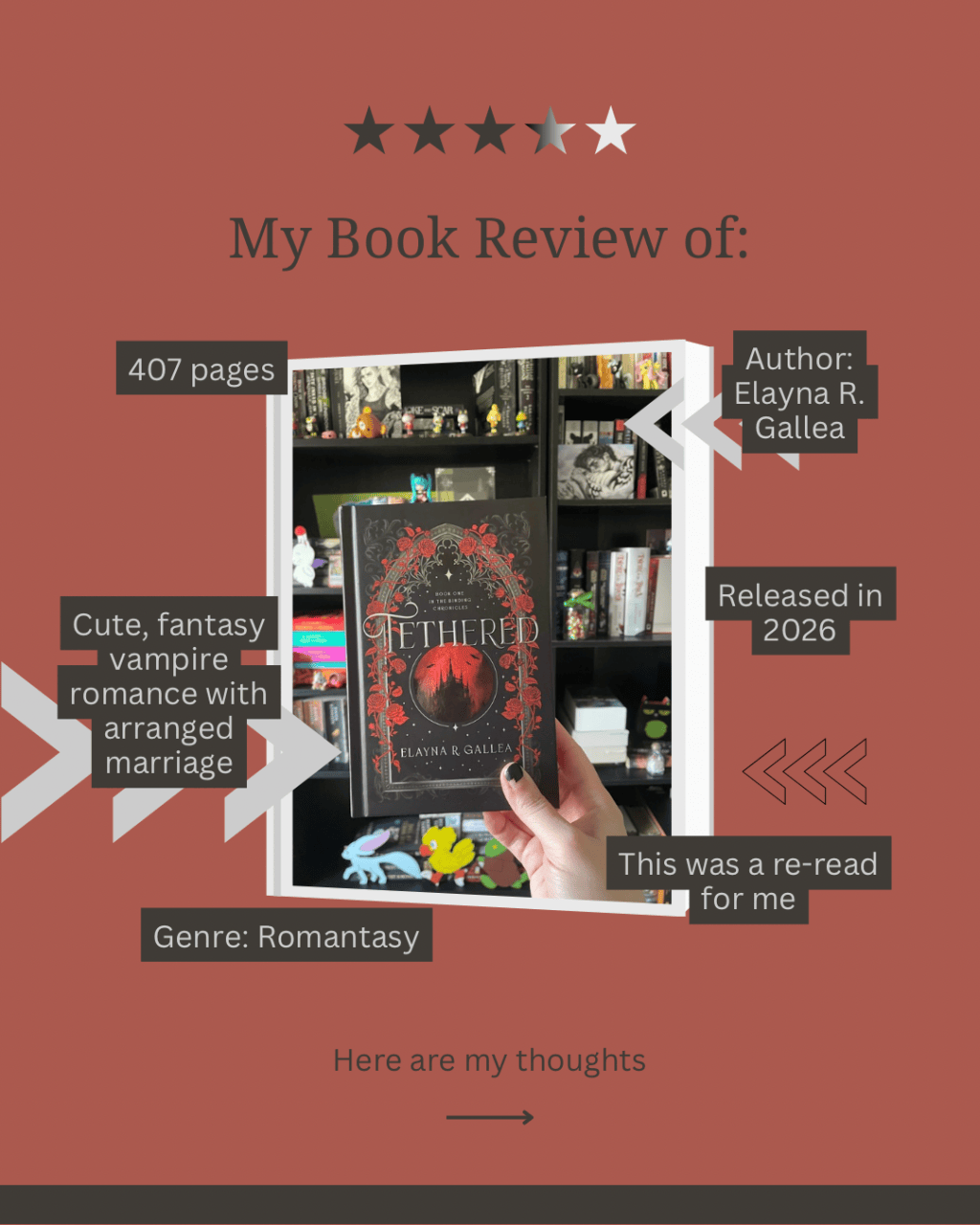 Book Review: “Tethered” by Elayna R.&nbsp;Gallea